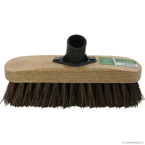 Marksman 23cm(9") Stiff Broom Varnish Deck Scrub Head 24015C