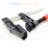 Toolzone 150Mm X 50Mm Soft Grip F Clamp  CL098