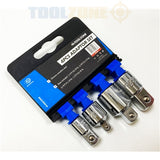 Toolzone 4Pc Socket Adaptor & Reducer Set SS166
