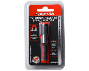 Dekton 1/4 Quick Release Bit-Fix Holder-65402