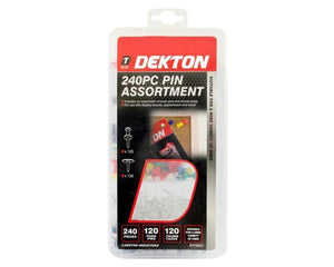 Dekton 240pc Pin Assortment-70521