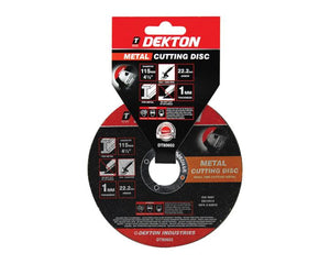 Dekton 115mm Ultra Thin Metal Cutting Disc-80602